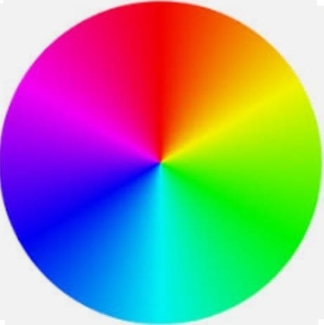 circulo cromatico escalonado